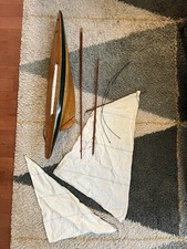 Vintage Wooden 85 Cup Racer