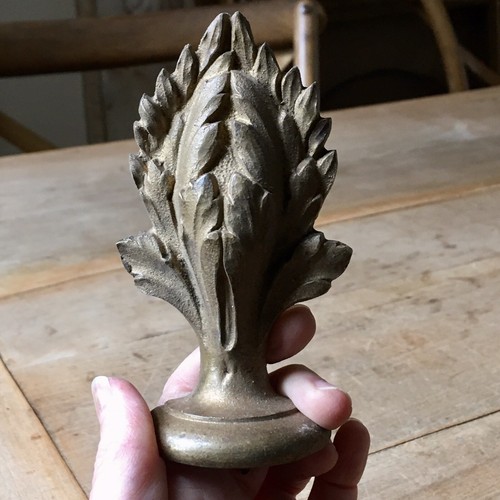Victorian brass curtain pole - victorian,