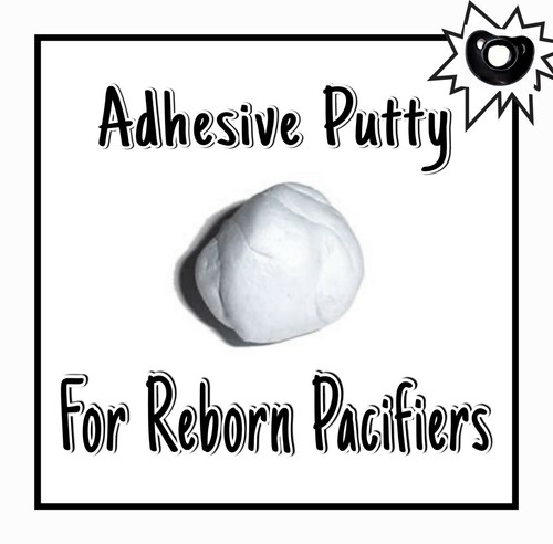 Adhesive reborn pacifier - adhesive,