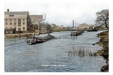 ptc3666 - Yorks - Barges being towed by Tug up River Ouse, at Selby - print 6x4