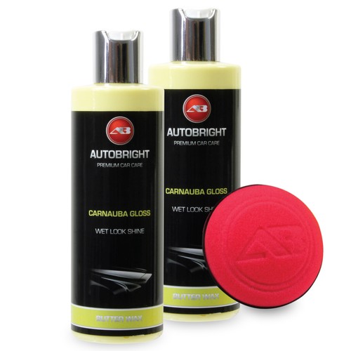 Car wax carnauba gloss - gloss, wet