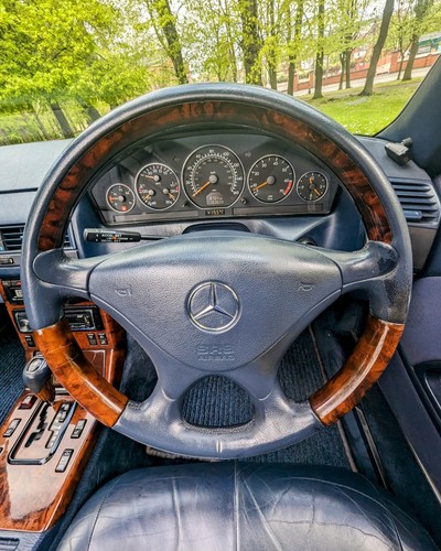 Mercedes r129 burl wood - wood, &