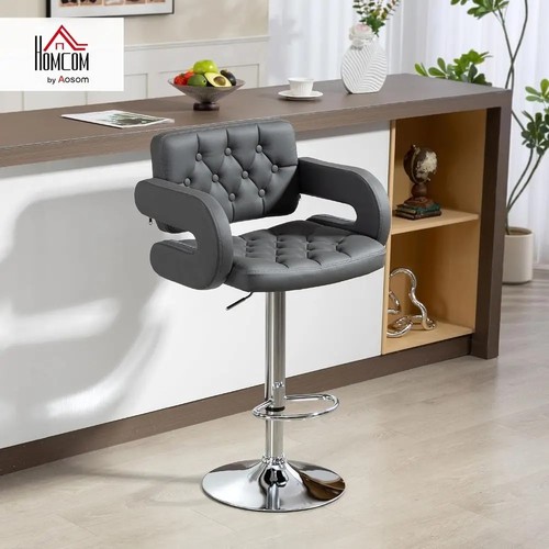 Black salon chair - black,
