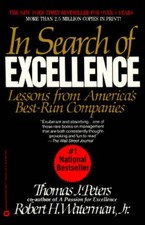 In Search of Excellence: Lessons from Americas Best Run Companies - VERY GOOD
