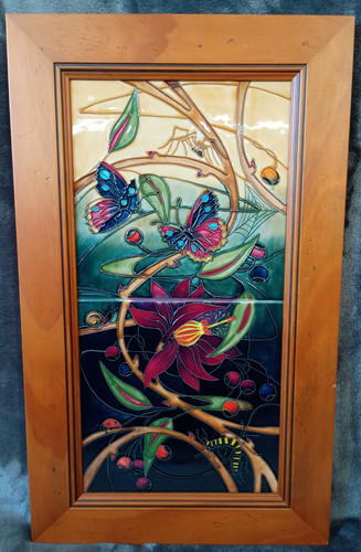 Moorcroft framed emma bossons - moorcroft,