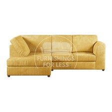 Luxor Mustard Corner Sofa L