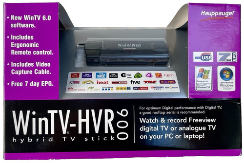 Unopened hauppauge wintv - unopened, wintv-hvr