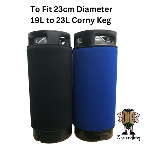 Neoprene corny keg koozie - keg,