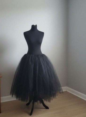 Black gothic tulle - tulle, |