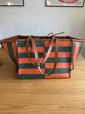 Loewe cushion Leather Stripe Bag 100% Genuine - Excellent Condition