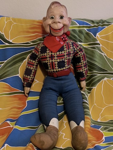 1950s howdy doody glass - howdy,