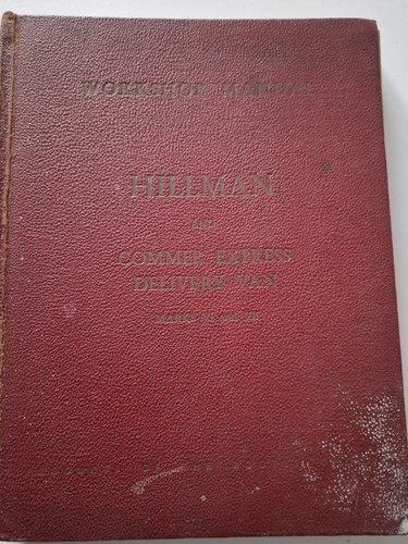 Hillman commer express - hillman,