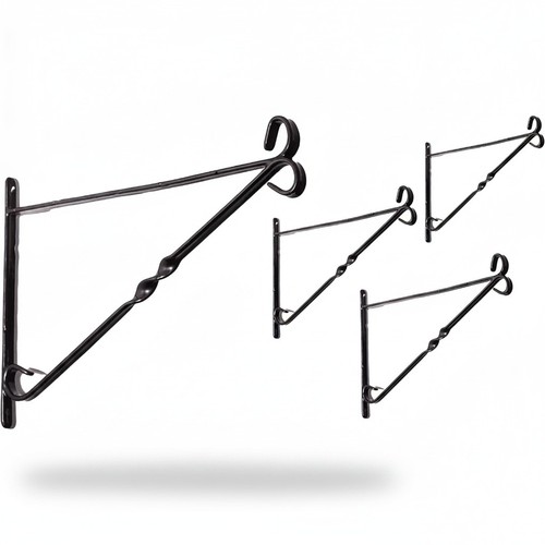 Garden wall bracket set 4 - garden,