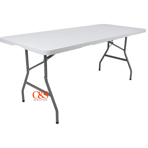 Folding table plastic 6ft - table,