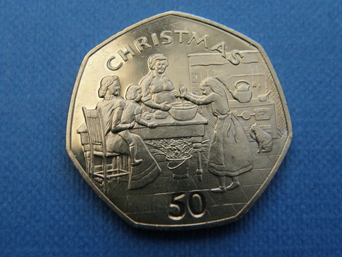 1998 isle man - man, 50p