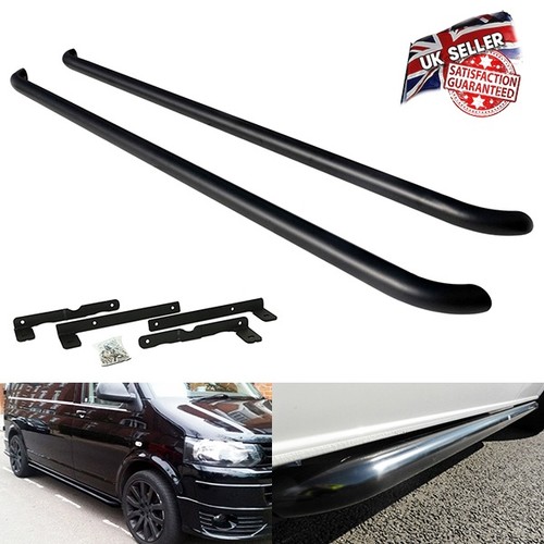 Black side step rail - rail, running