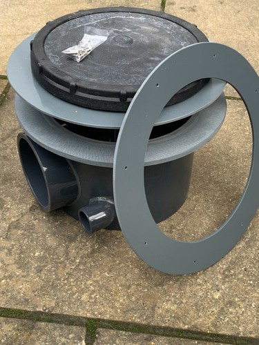 Aerated bottom drain inch - aerated, 4"