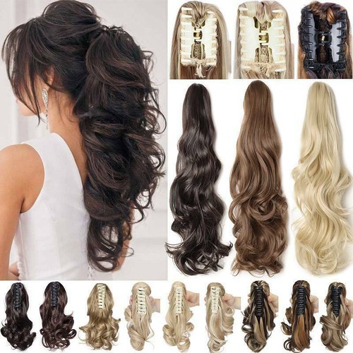 Real long claw ponytail - real,