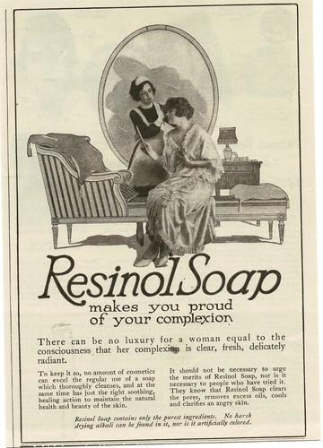 1919 resinol soap woman - 1919,