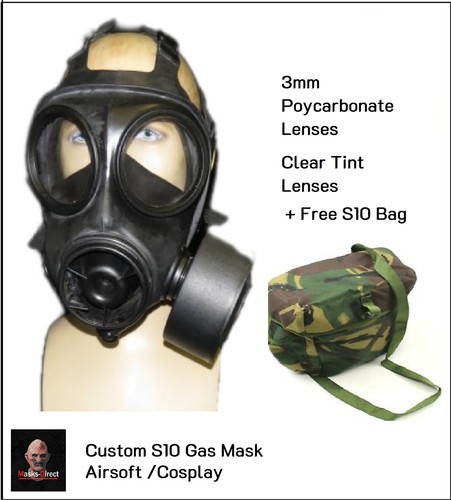 S10 gas mask single - mask,