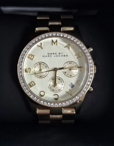 Marc jacobs womens watch gold - marc,