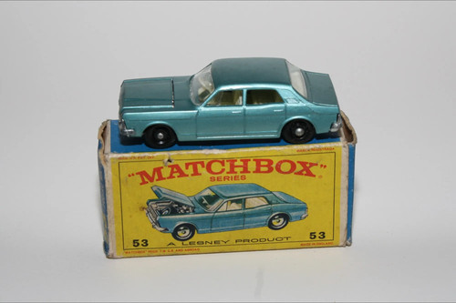 Matchbox 53c ford zodiac - matchbox,