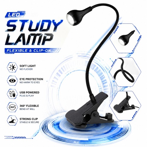 Usb led clip lamp - usb,