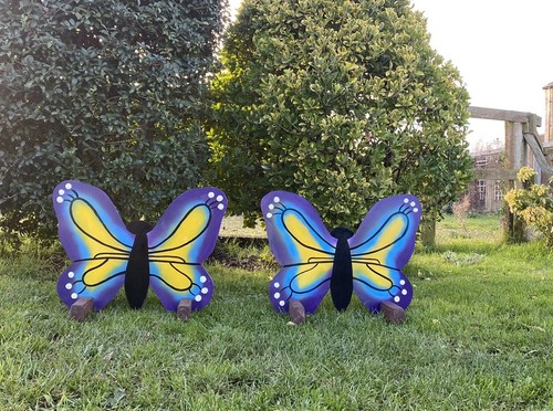 Horse pony 50cm butterfly - &,