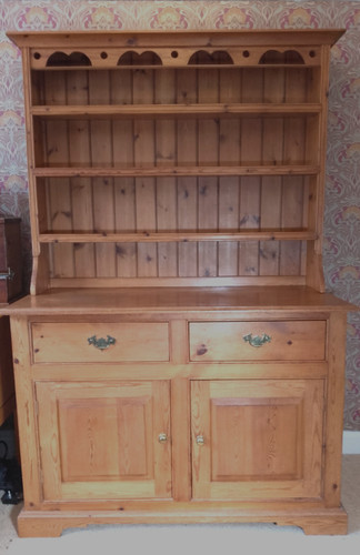 Antique pine dresser - pine,