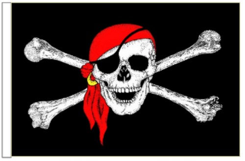 Pirate skull crossbones - pirate,