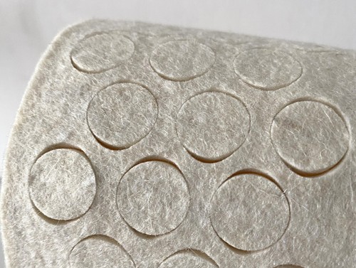 Felt pads self - pads, real