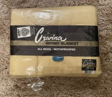 Pastel Yellow "Czarina" Witney Wool Blanket - new