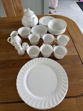 Wedgwood White Swirl