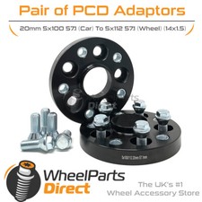 PCD Adapters (2) 5x100 57.1 to