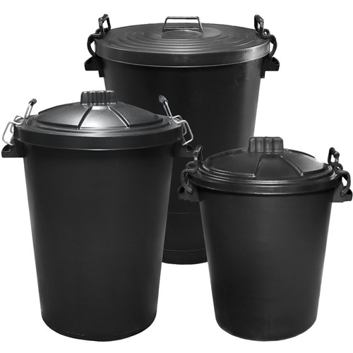 Black bin 50l 80l - 80l, indoor