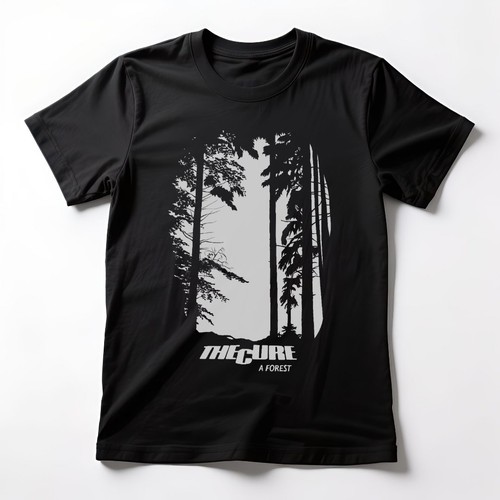 The cure forest shirt - cure, t-shirt