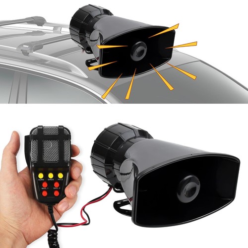 100w 12v 7tone sound car - 100w,