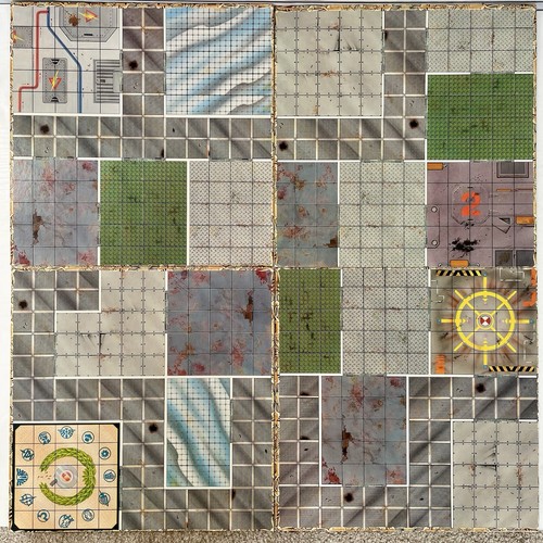 Space crusade base boards set - base,