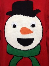 Ugly Christmas Red Sweater L