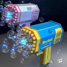 40 Hole Bubble Bazooka Gun Bubble Gun Rocket Launcher Bubble Machine Kid Outdoor