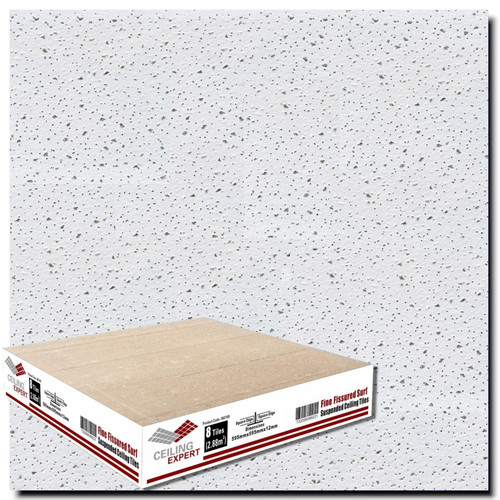 Suspended acoustic ceiling - suspended,