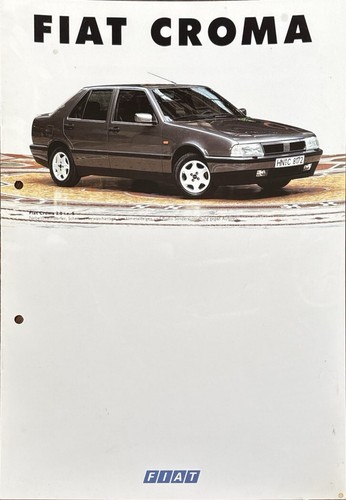 Fiat croma brochure - fiat,