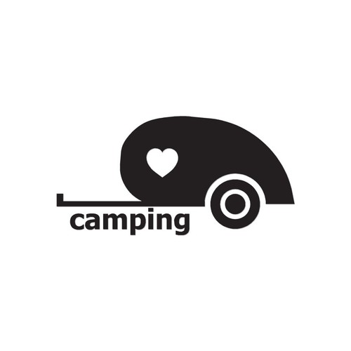 Love camping teardrop camper - camping,