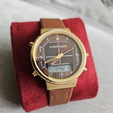 NOS Vintage Citizen independent c201 Ana Digi Watch