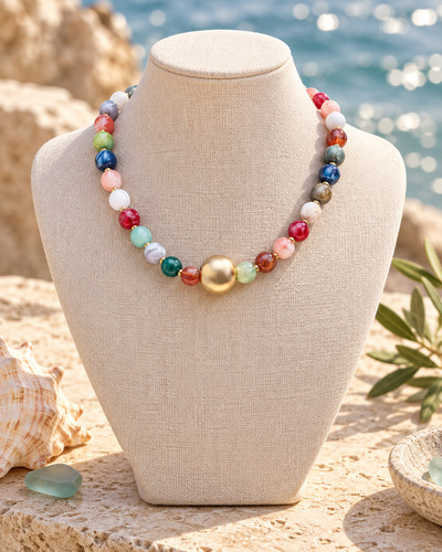 Rainbow pebble multicolour - rainbow,