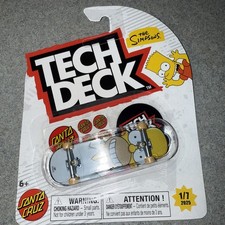 Tech Deck Santa Cruz The Simpsons Fingerboard 2025 1/7- Homer