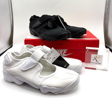 Nike WMNS Air Rift Breathe Triple 100 White / 004 Black DN1338 Sneaker NEW w/box