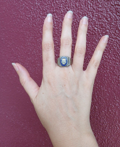 Vintage sterling enamel - vintage,