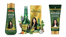 Emami Kesh King Ayurveda Anti-Hair Fall Hair Oil | Shampoo | Conditioner Combo