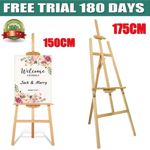 5ft 6ft studio wooden - wooden, easel